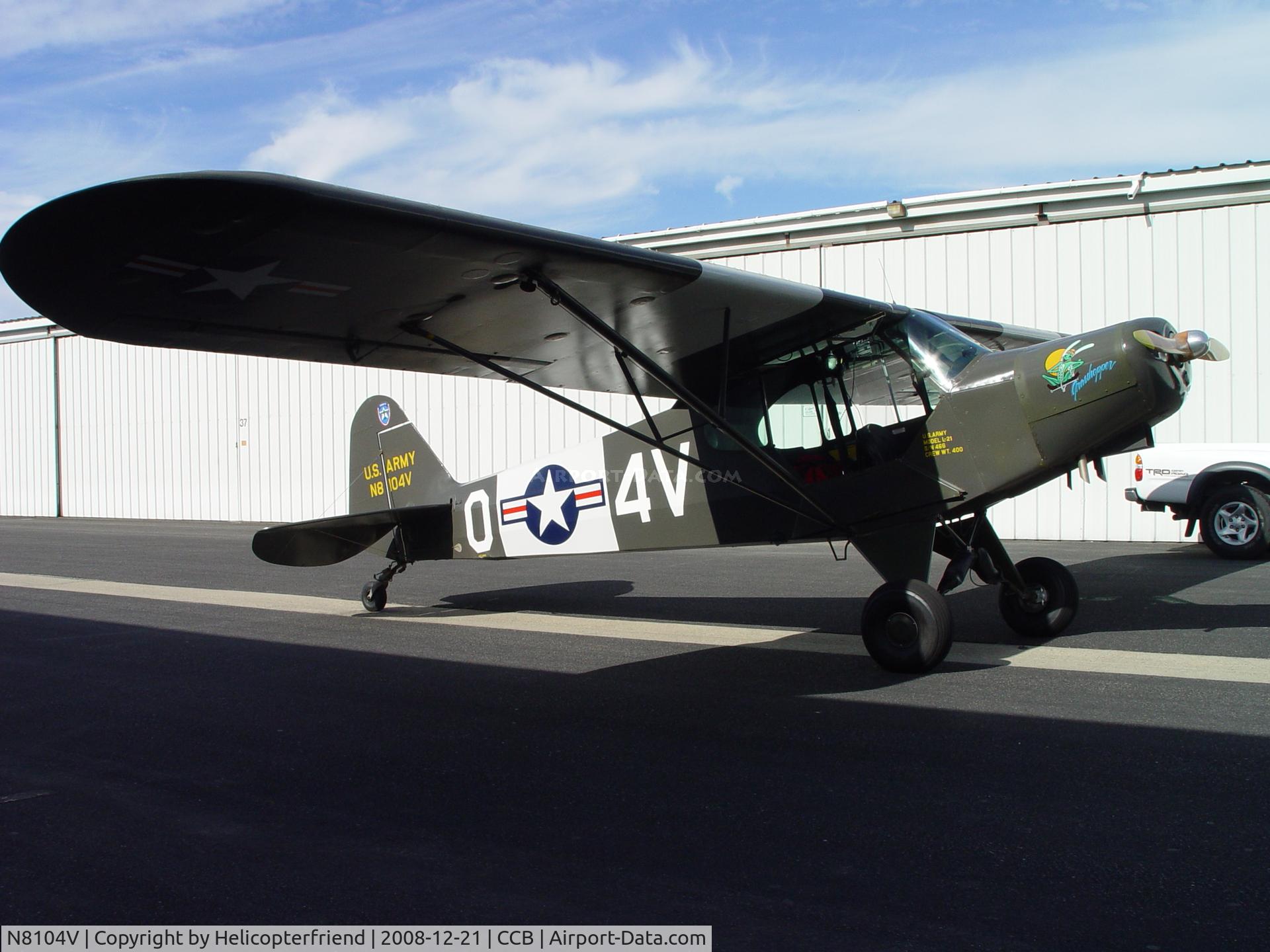 N8104V, 1989 Wag-Aero Sport Trainer C/N GWA466, Waiting to be put away