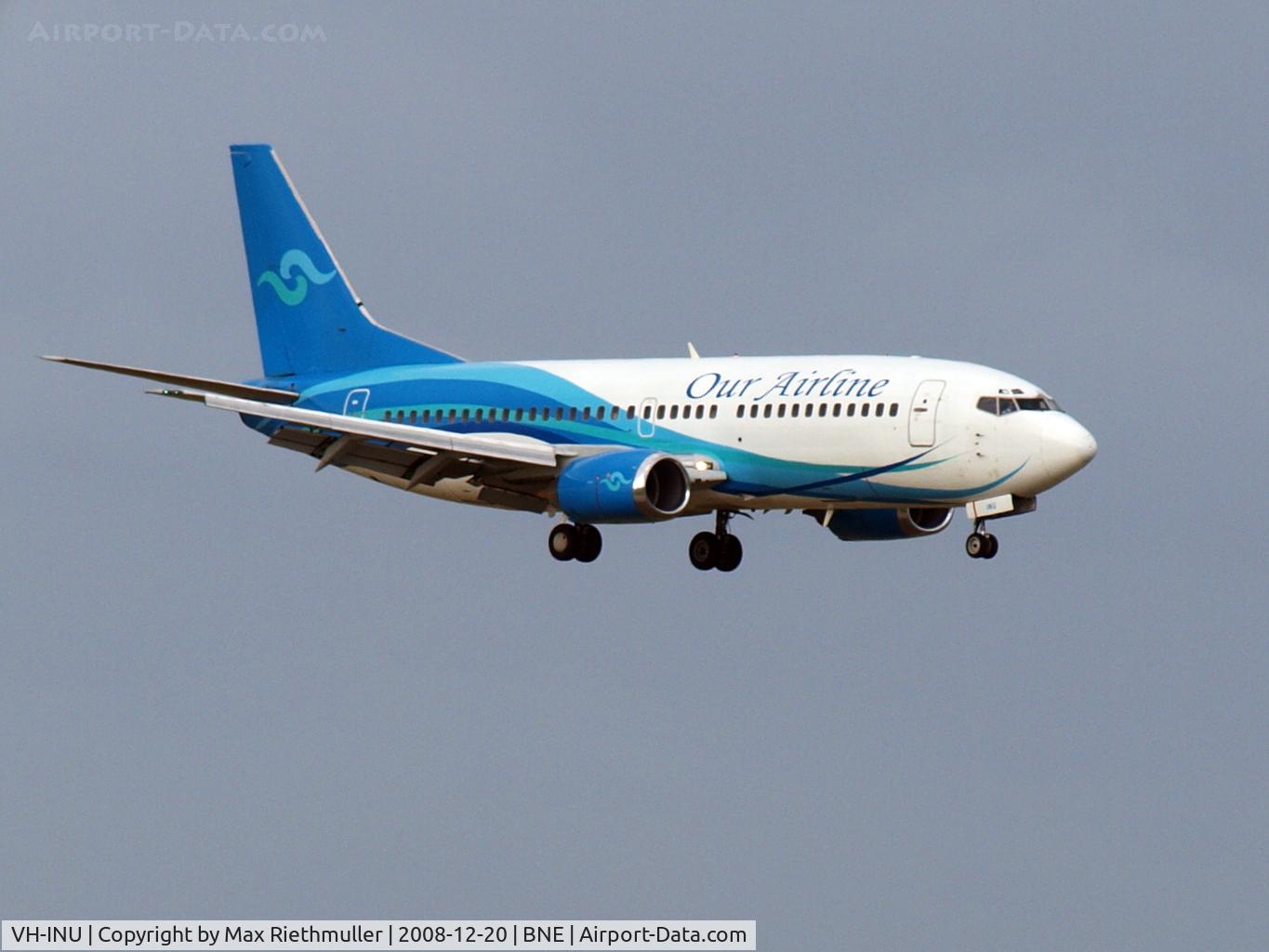 VH-INU, 1987 Boeing 737-3Y0 C/N 23684, Our Airlines 737-300, Republic of Nauru