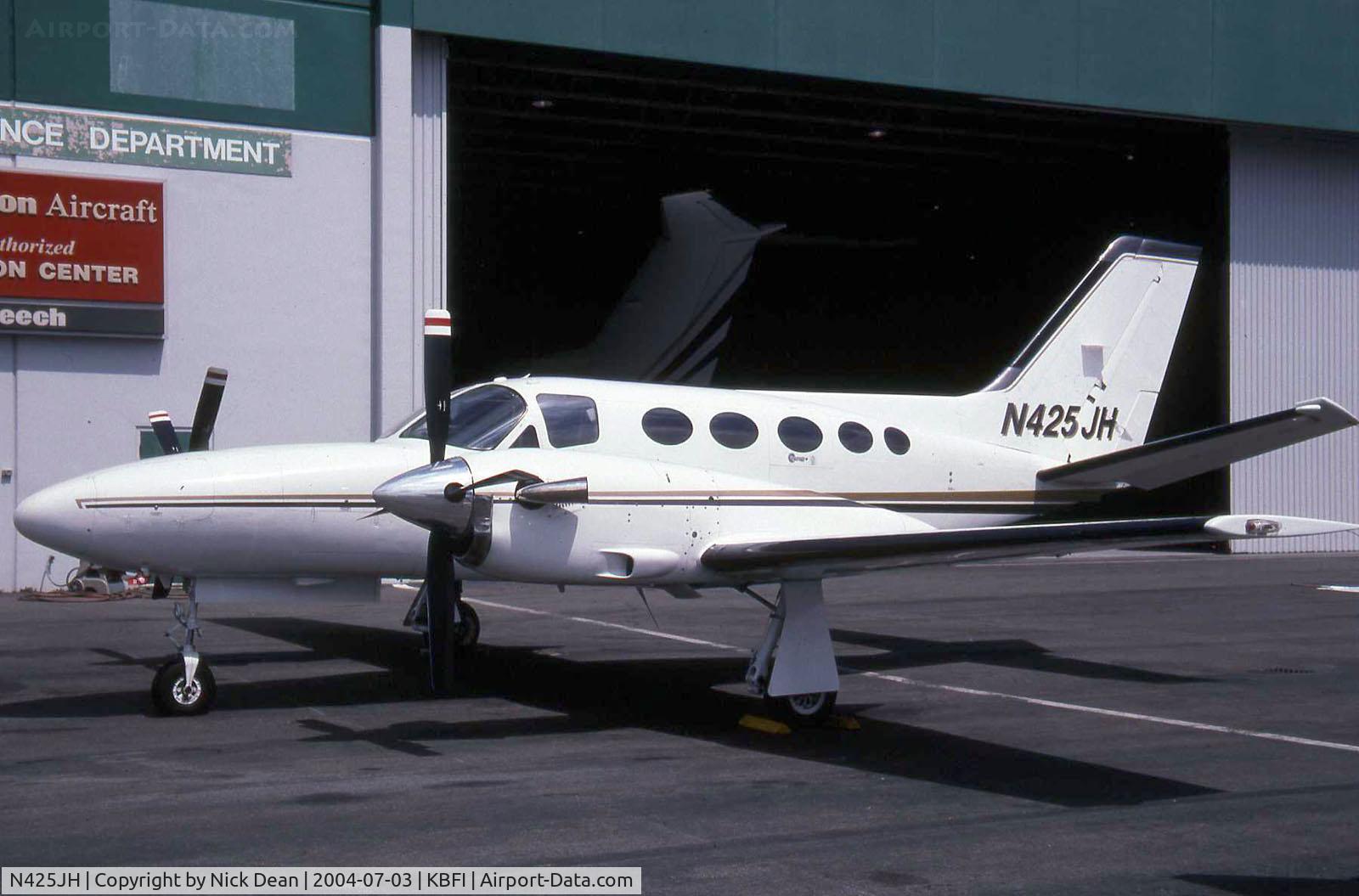 N425JH, 1981 Cessna 425 C/N 425-0124, KBFI