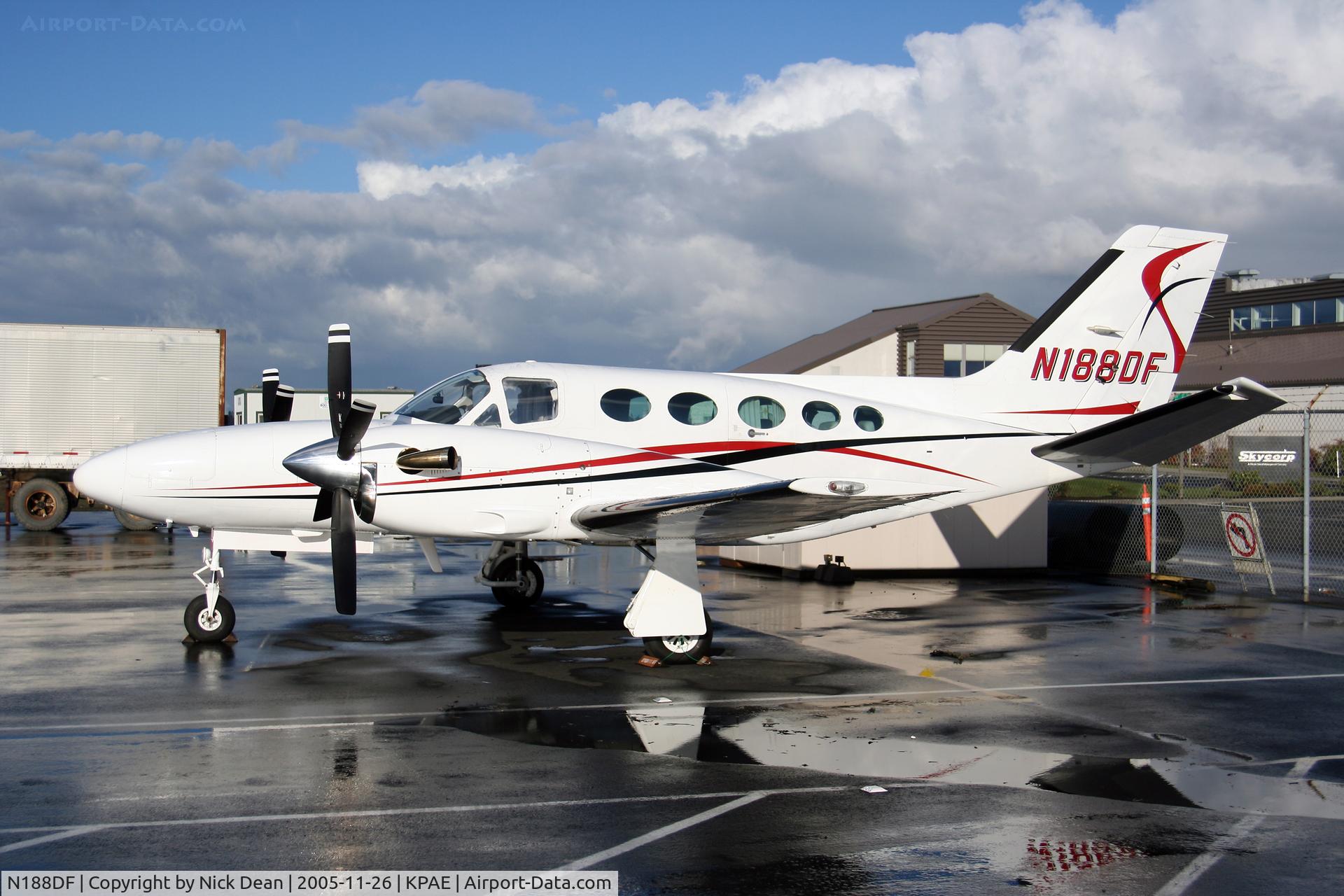 N188DF, 1984 Cessna 425 Conquest I C/N 425-0188, KPAE