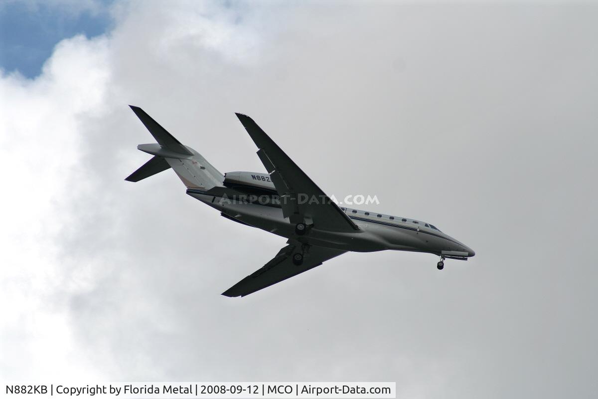 N882KB, 2003 Cessna 750 Citation X C/N 750-0216, Citation X