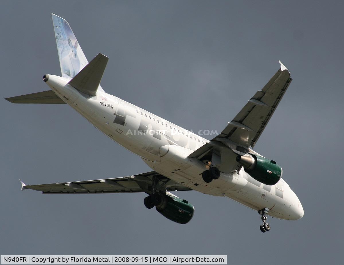 N940FR, 2005 Airbus A319-111 C/N 2465, Frontier's 
