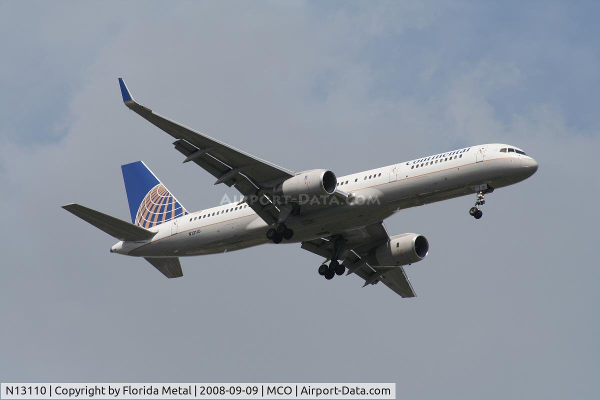N13110, 1994 Boeing 757-224 C/N 27300, Continental 757-200