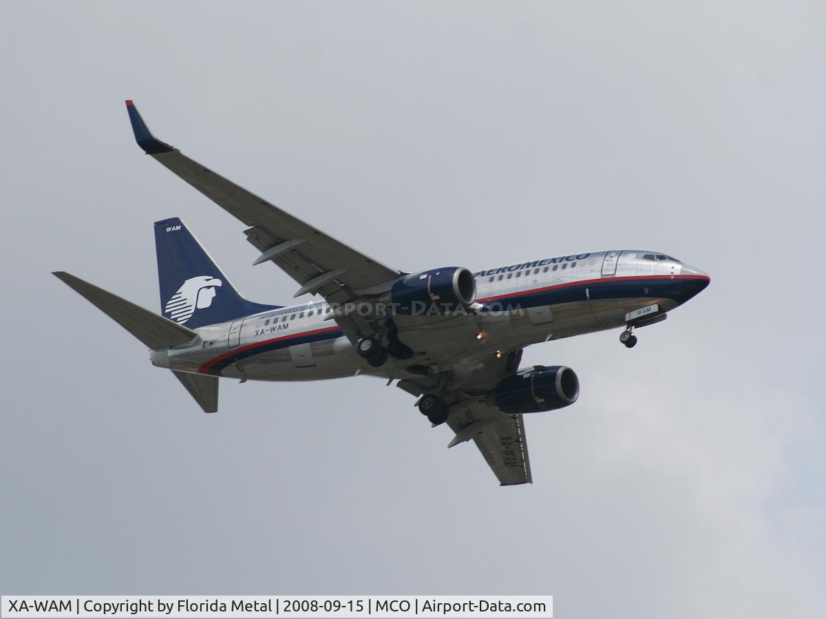 XA-WAM, 2005 Boeing 737-752 C/N 34296, Aeromexico 737-700