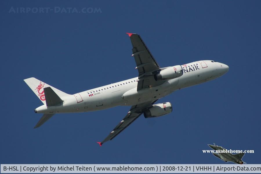B-HSL, 2004 Airbus A320-232 C/N 2229, Dragonair