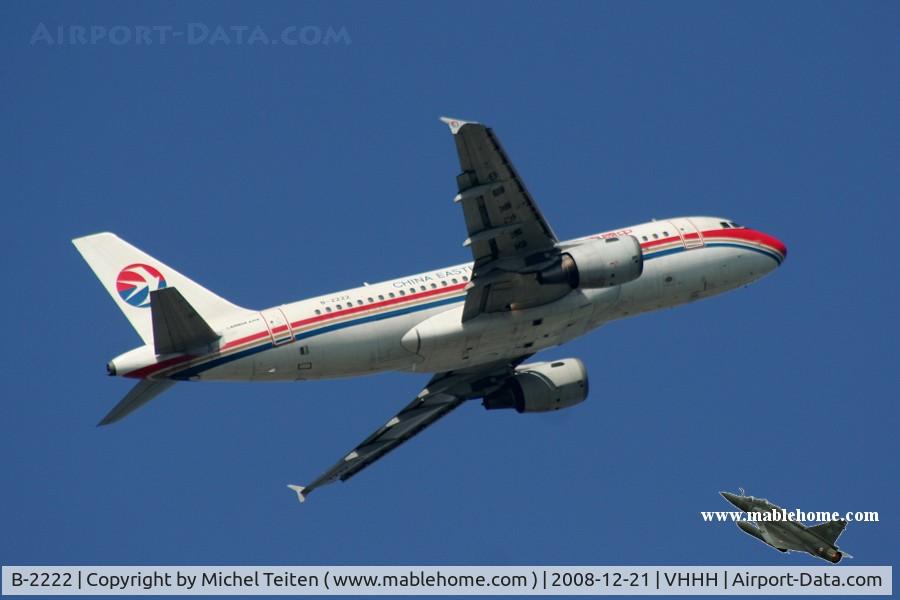 B-2222, 2001 Airbus A319-112 C/N 1603, China Eastern Airlines