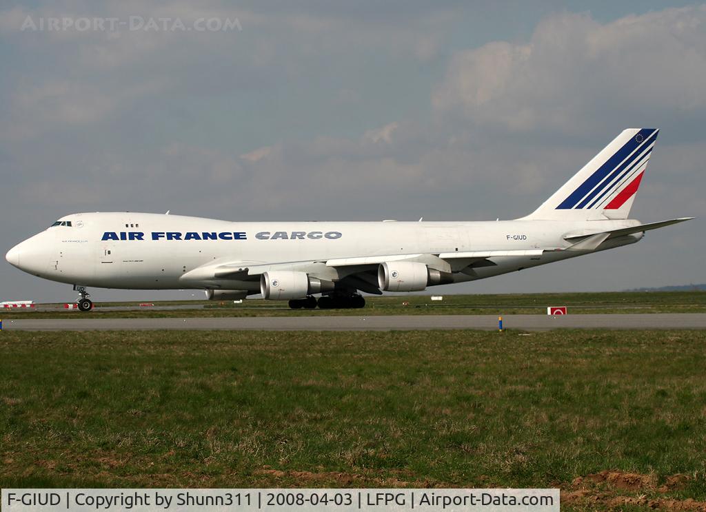 F-GIUD, 2004 Boeing 747-428F/ER/SCD C/N 32870, Arriving from flight...