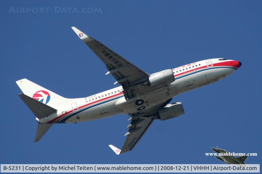 B-5231, 2006 Boeing 737-79P C/N 33046, China Eastern Airlines