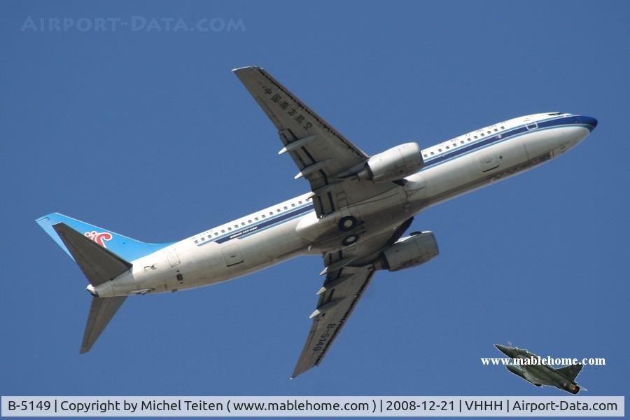 B-5149, 2006 Boeing 737-81B C/N 30699 / 1933, China Southern Airlines