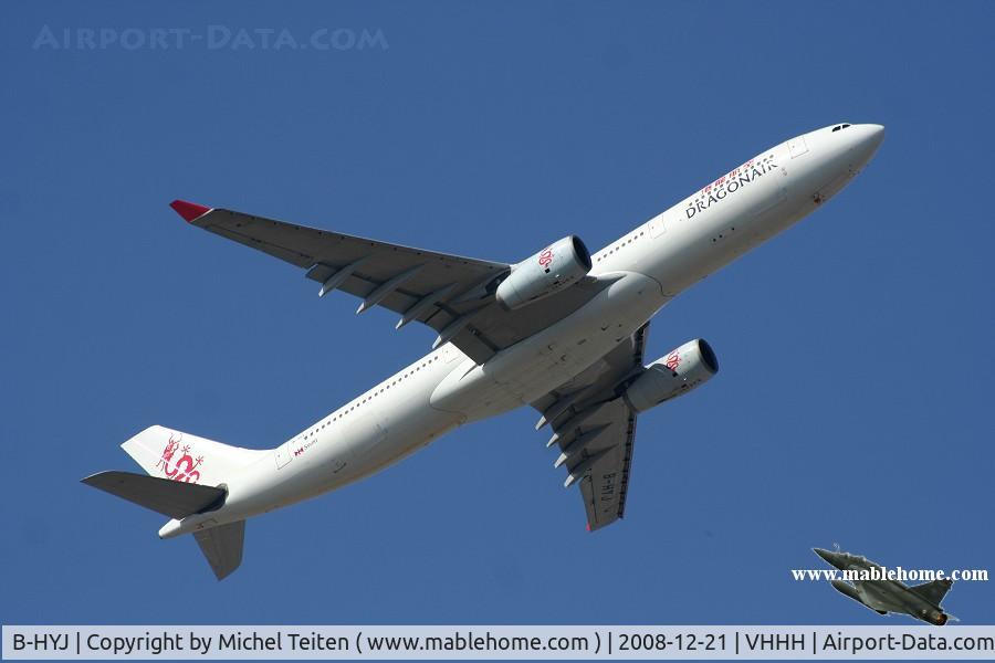 B-HYJ, 2002 Airbus A330-343X C/N 512, Dragonair