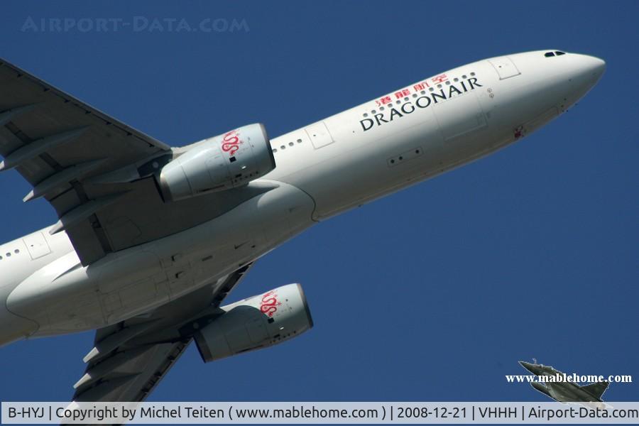 B-HYJ, 2002 Airbus A330-343X C/N 512, Dragonair