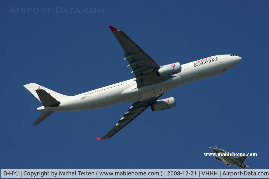B-HYJ, 2002 Airbus A330-343X C/N 512, Dragonair