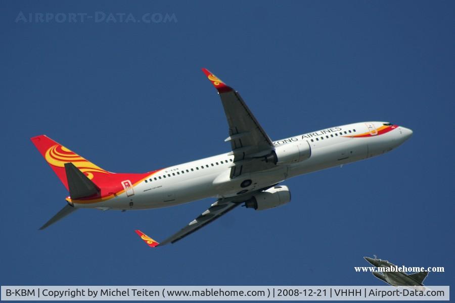 B-KBM, 2007 Boeing 737-84 C/N 35076, Hong Kong Airlines