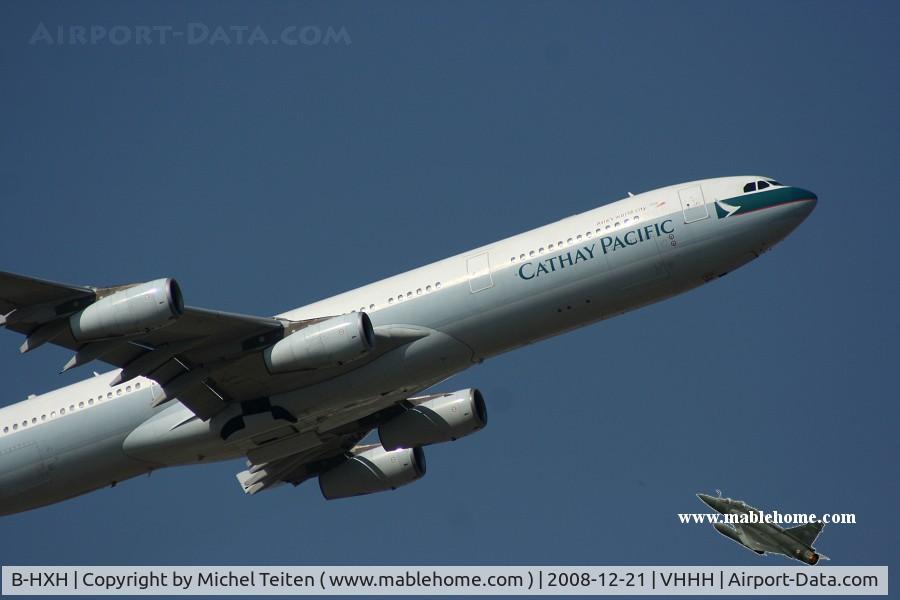 B-HXH, Airbus A340-313 C/N 218, Cathay Pacific