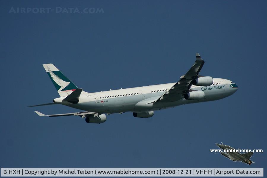 B-HXH, Airbus A340-313 C/N 218, Cathay Pacific