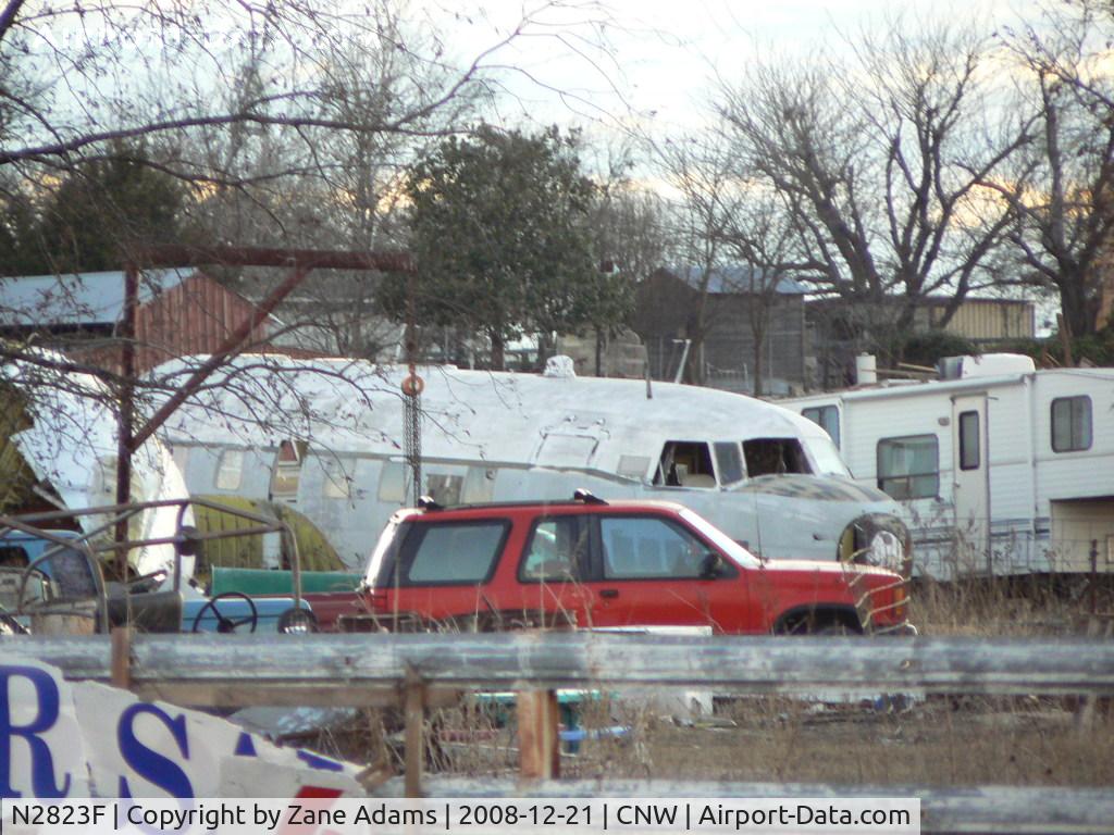 N2823F, 1951 Convair T-29B C/N 240-313, TSTC T-29B convair being scrapped near Waco, TX