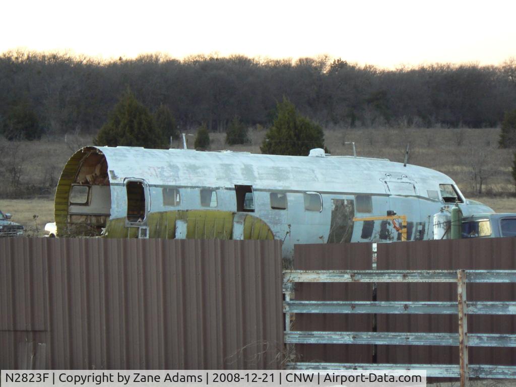 N2823F, 1951 Convair T-29B C/N 240-313, TSTC T-29B convair being scrapped near Waco, TX