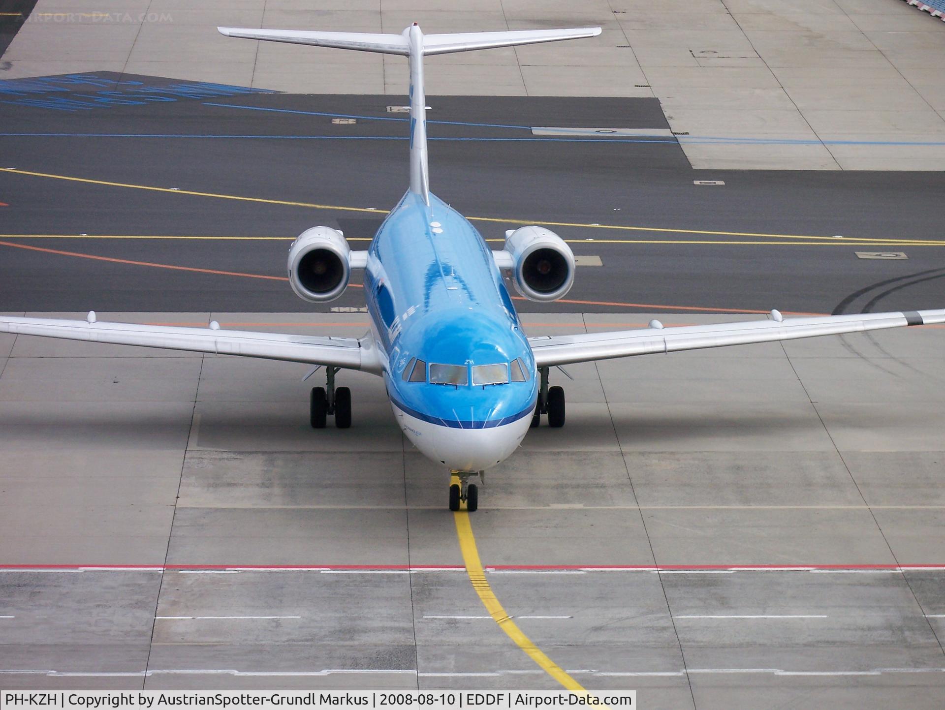 PH-KZH, 1997 Fokker 70 (F-28-0070) C/N 11583, KLM Cityhopper