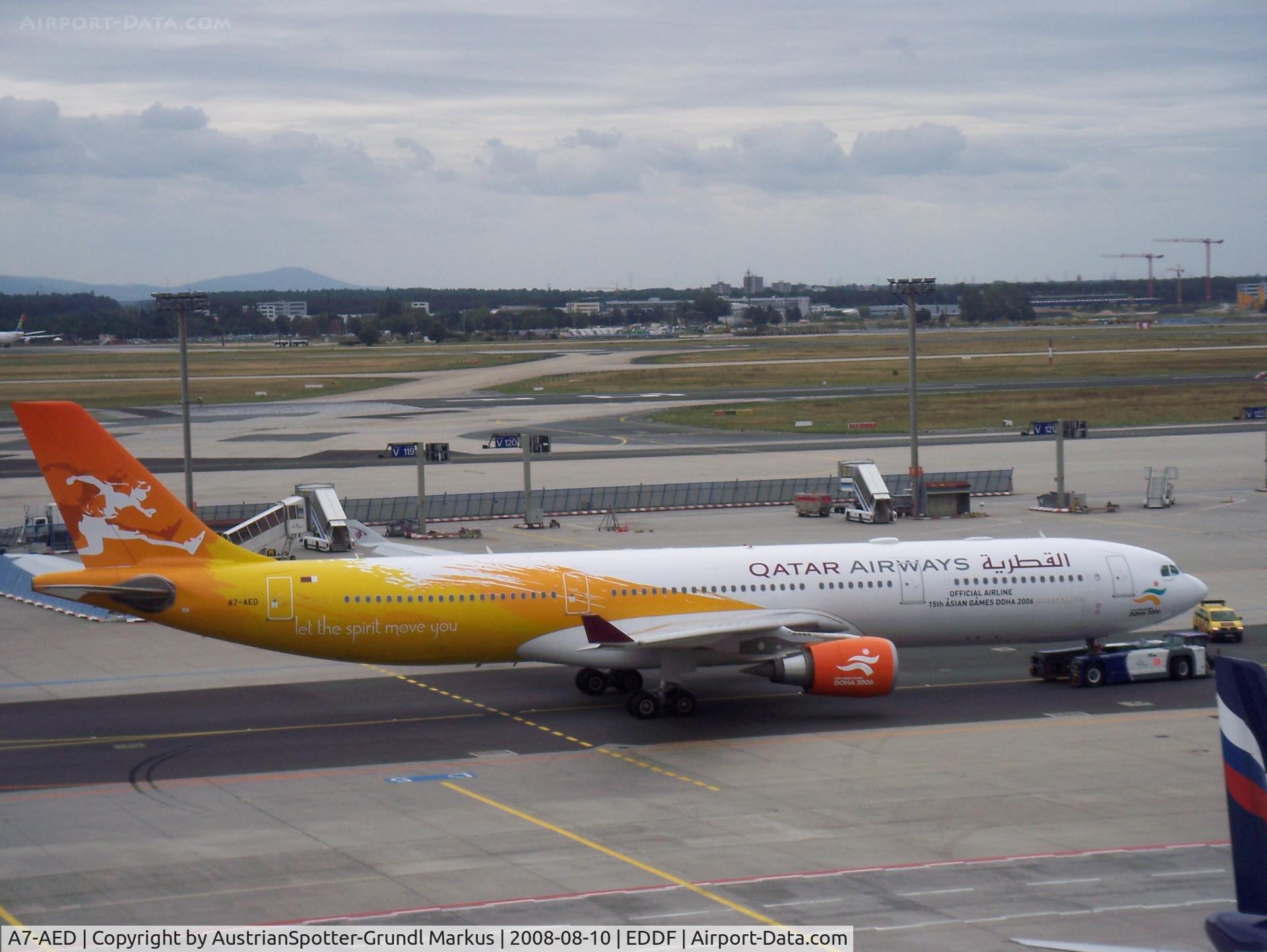 A7-AED, 2005 Airbus A330-302 C/N 680, Qatar Airways