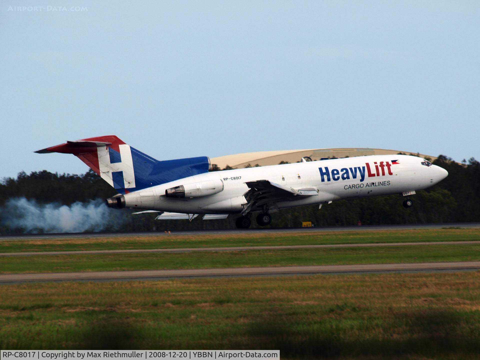 RP-C8017, 1967 Boeing 727-51C C/N 19289, Heavy Lift Cargo Airlines