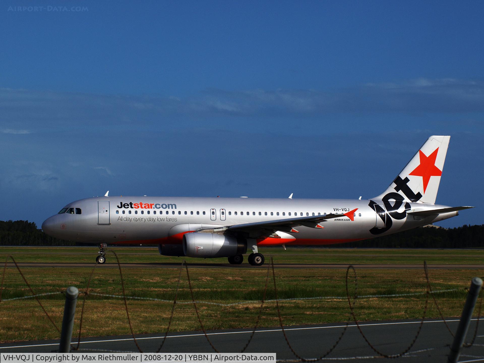 VH-VQJ, 2006 Airbus A320-232 C/N 2703, Jetstar Airbus A320