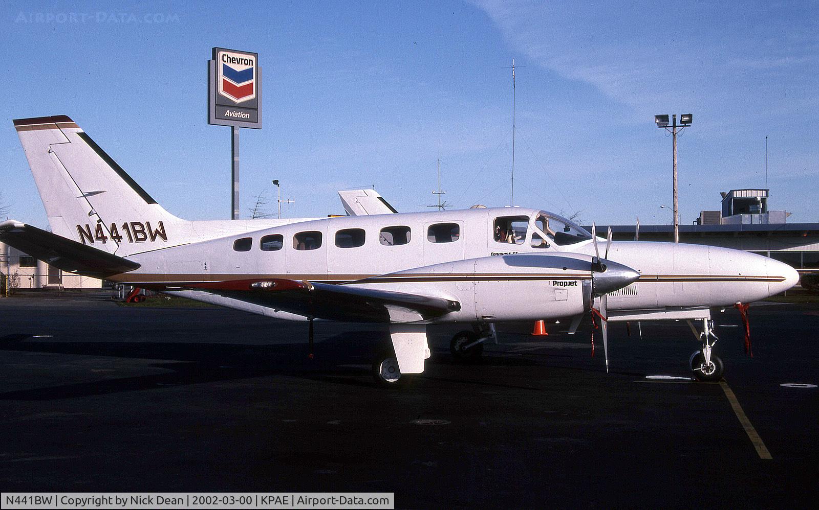N441BW, Cessna 441 C/N 441-0034, KPAE