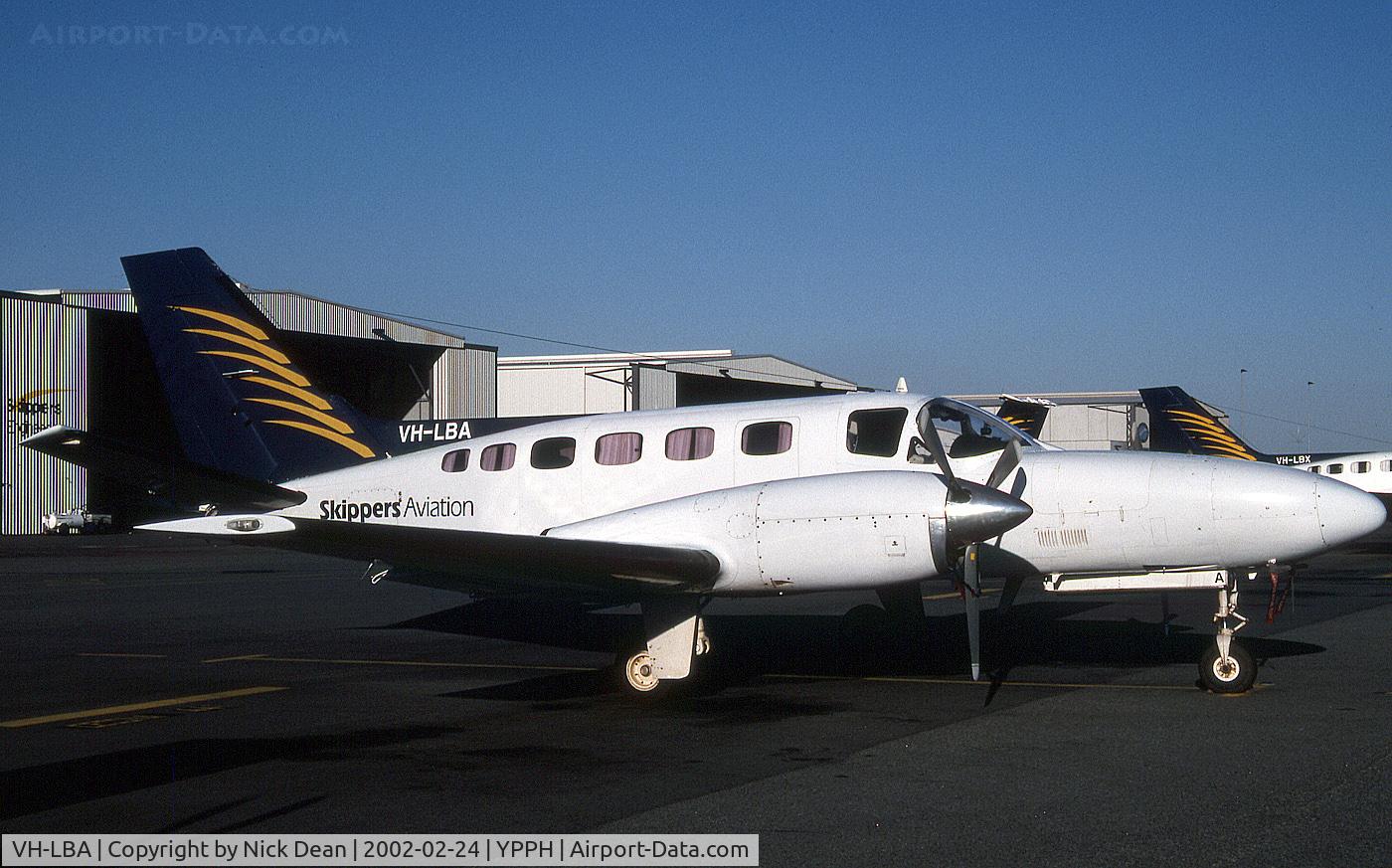 VH-LBA, 1978 Cessna 441 Conquest II C/N 441-0042, YPPH