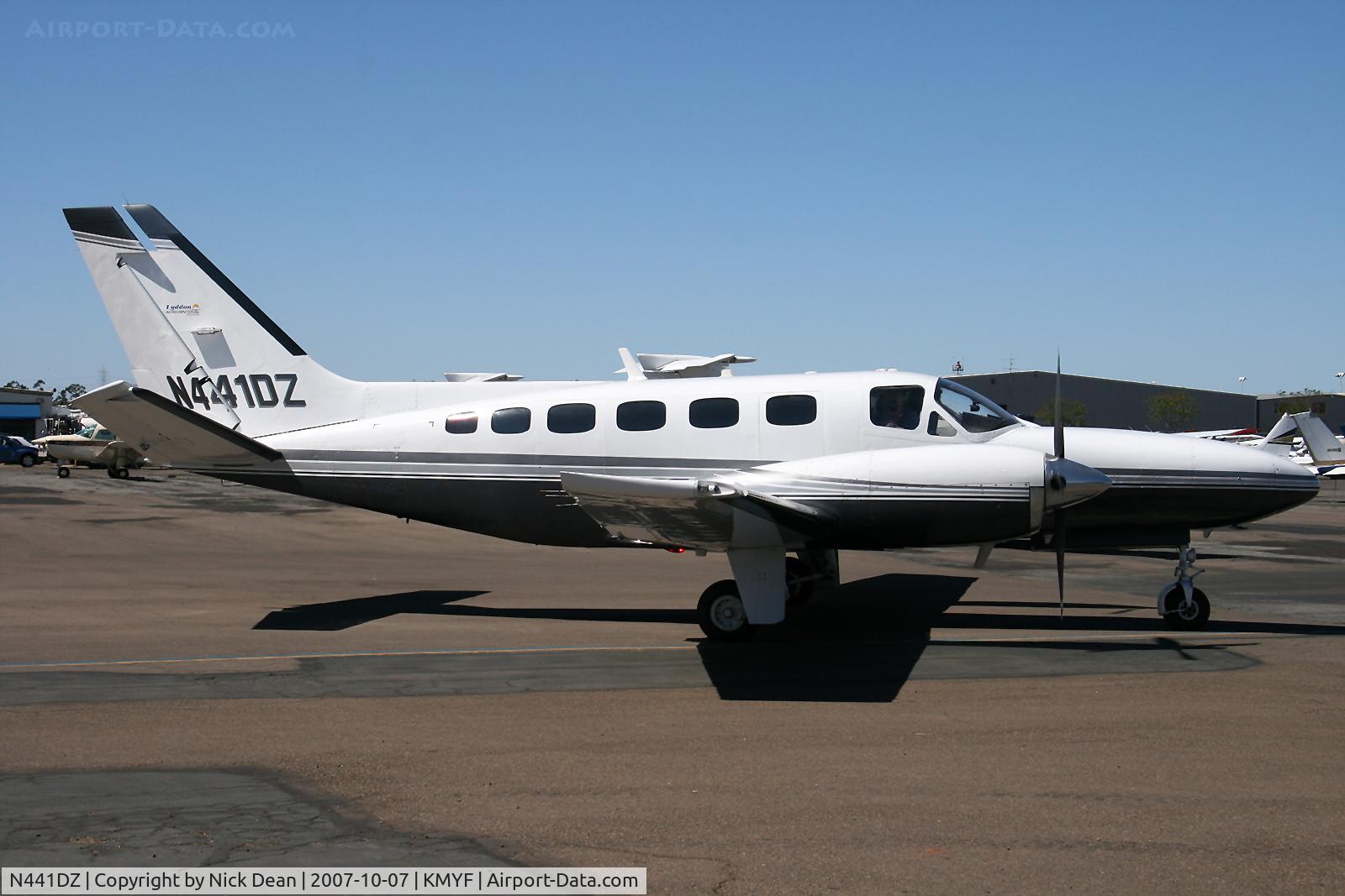 N441DZ, 1979 Cessna 441 Conquest II C/N 441-0089, KMYF