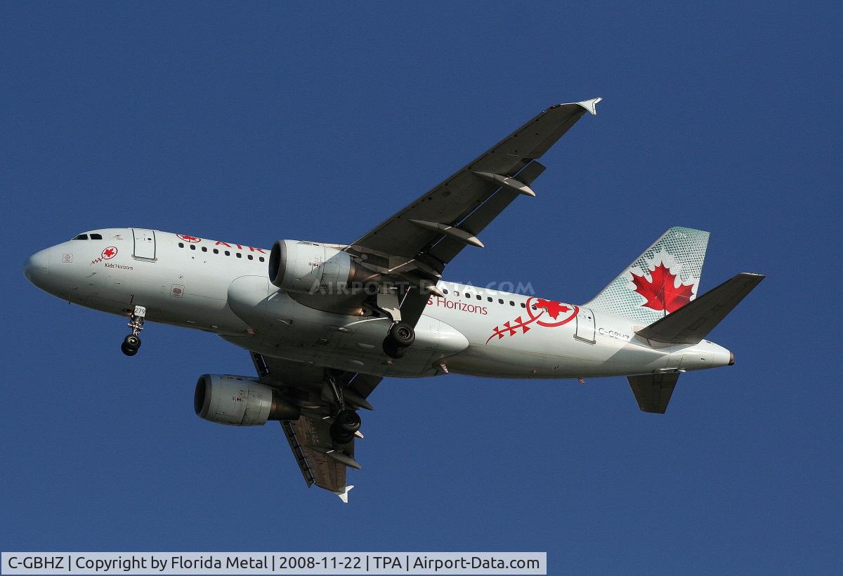 C-GBHZ, 1998 Airbus A319-114 C/N 813, Air Canada 
