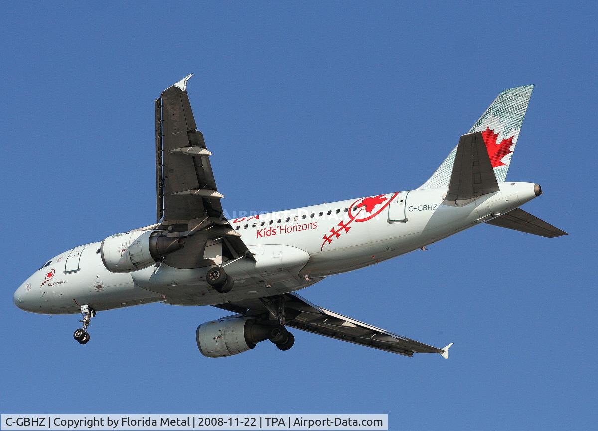 C-GBHZ, 1998 Airbus A319-114 C/N 813, Air Canada 