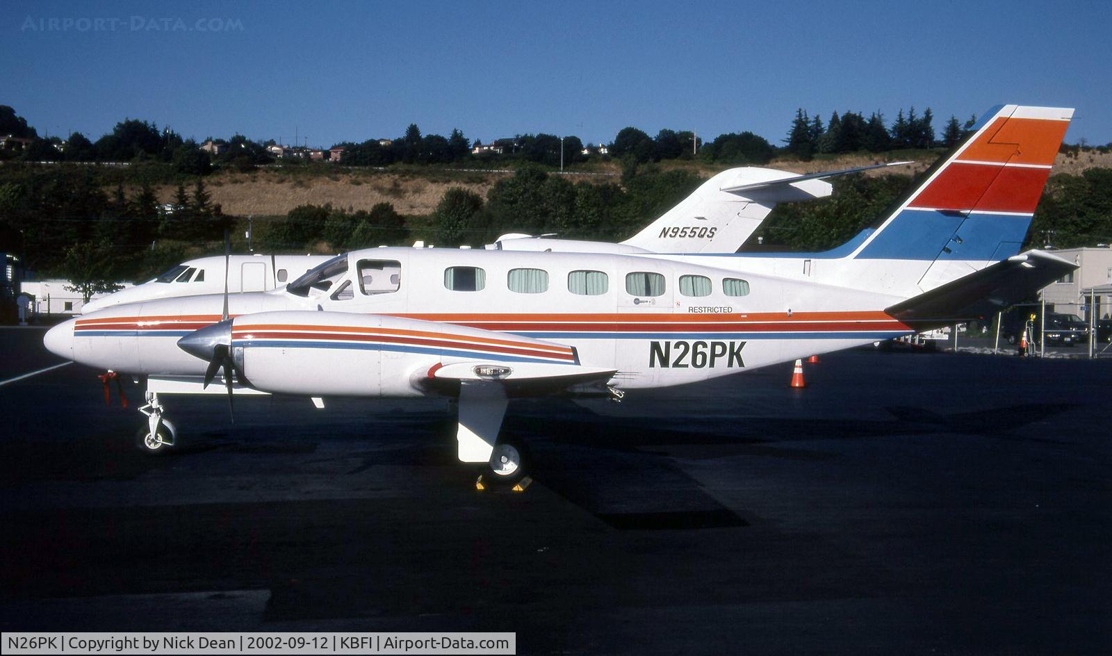 N26PK, 1979 Cessna 441 Conquest II C/N 441-0143, KBFI