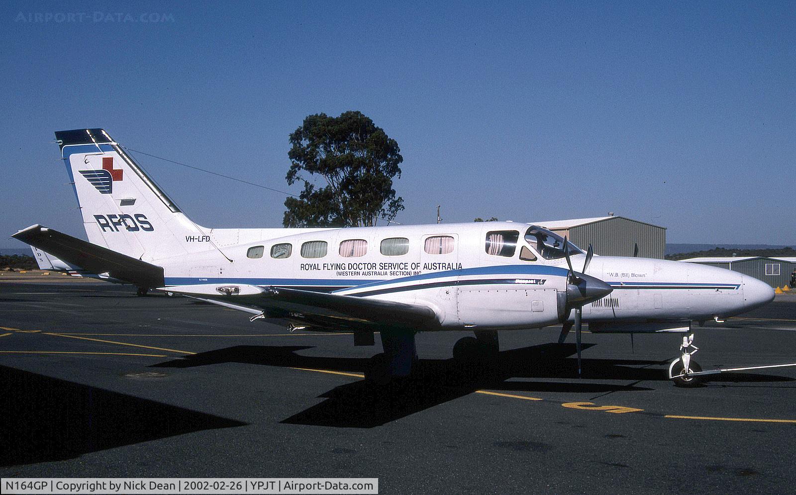 N164GP, Cessna 441 Conquest II C/N 441-0164, YPJT (Seen here as VH-LFD in 2002 while operated by the RFDS this airframe is now registered N164GP as posted)
