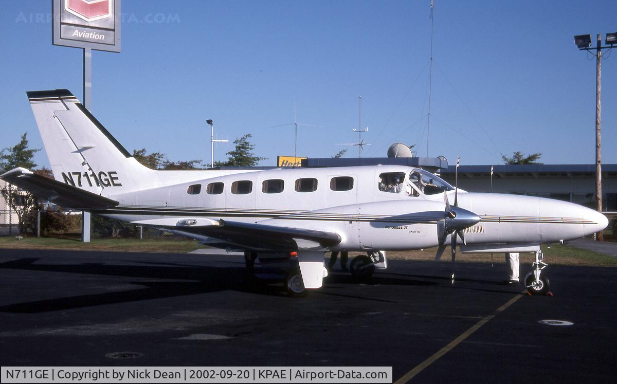 N711GE, 1981 Cessna 441 Conquest II C/N 441-0209, KPAE