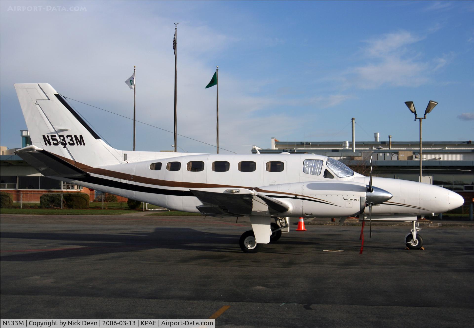 N533M, 1981 Cessna 441 C/N 4410222, KPAE