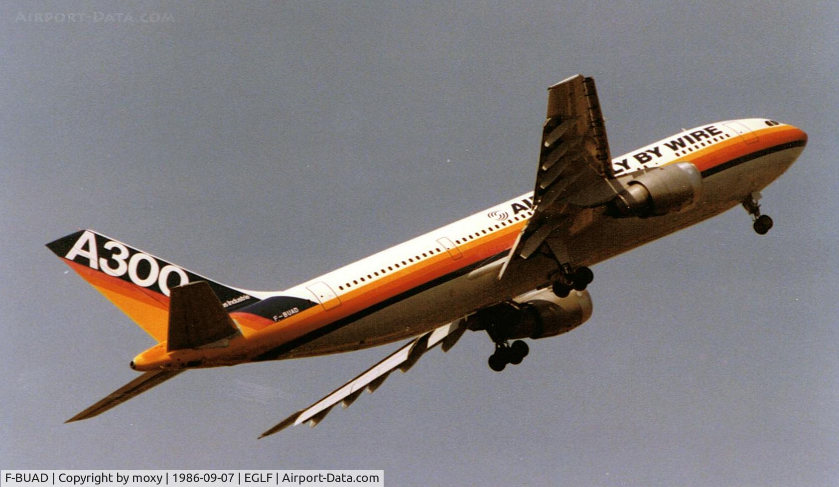 F-BUAD, 1973 Airbus A300B2-103 C/N 003, AIRBUS A300 B2-103