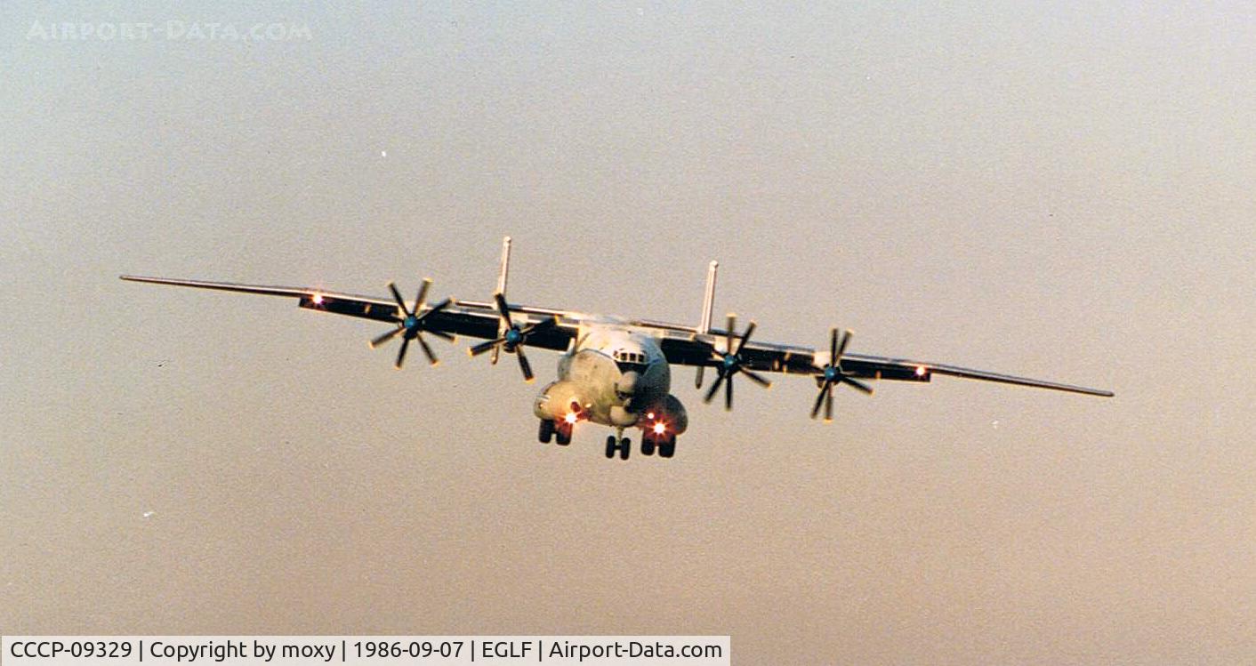 CCCP-09329, Antonov An-22A C/N 043482276, AN-22A  AEROFLOT