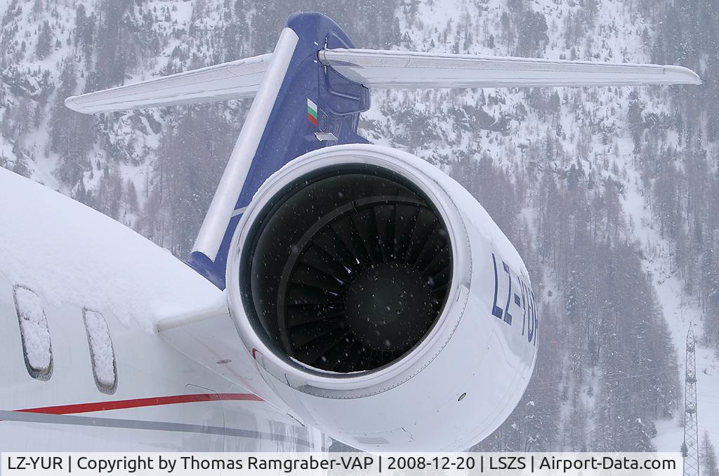 LZ-YUR, 2005 Bombardier Challenger 604 (CL-600-2B16) C/N 5625, Air Lazur Canadair CL600 Challenger