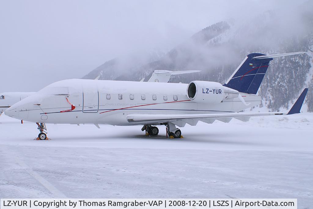 LZ-YUR, 2005 Bombardier Challenger 604 (CL-600-2B16) C/N 5625, Air Lazur Canadair CL600 Challenger