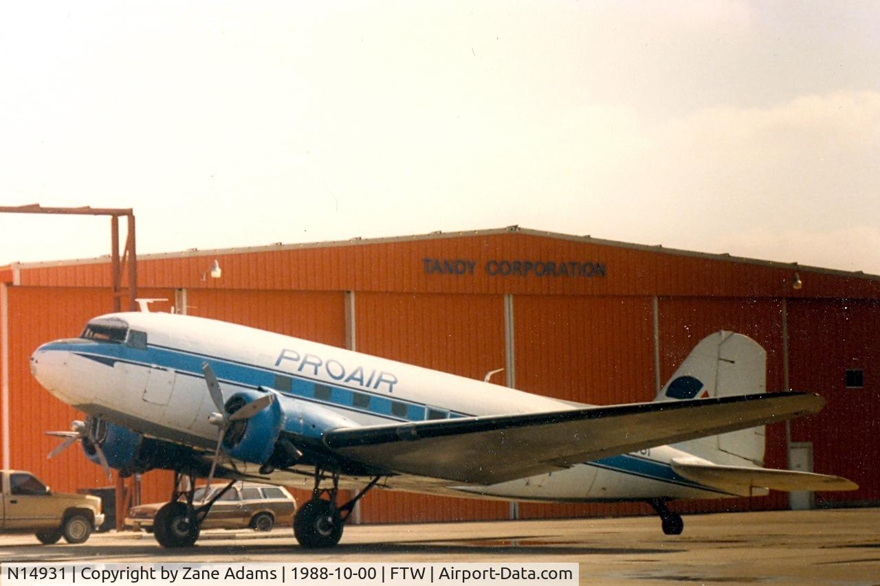 N14931, 1939 Douglas DC-3-209B C/N 2118, PROAIR DC-3 at Mecham Field