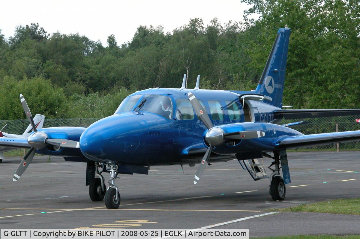 G-GLTT, 1984 Piper PA-31-350 Navajo Chieftain Chieftain C/N 31-8452004, TANGO TANGO WAITING FOR PASSENGERS AT SLOT 1