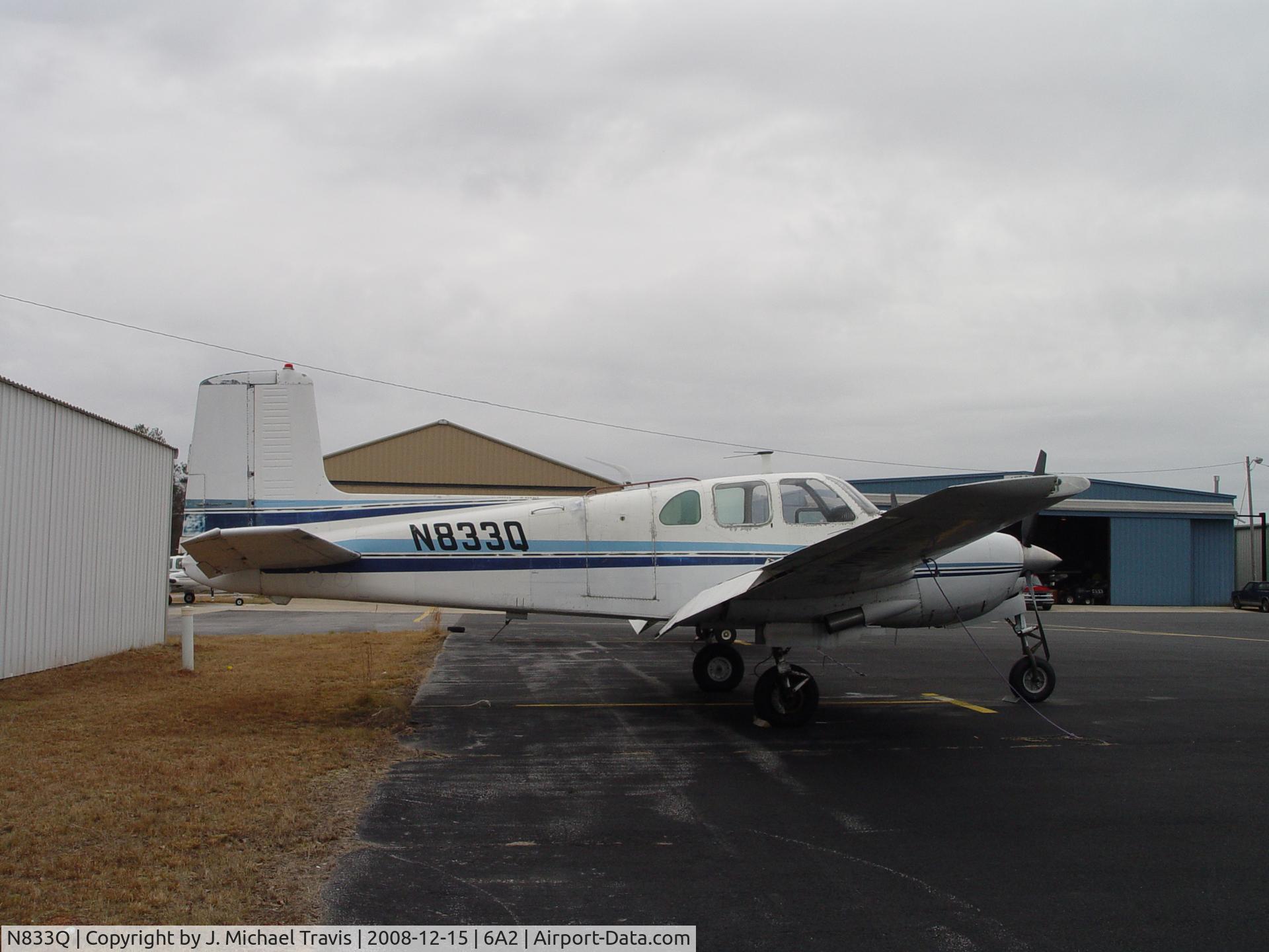 N833Q, 1960 Beech D50C Twin Bonanza C/N DH-290, Old T-Bone at 6A2