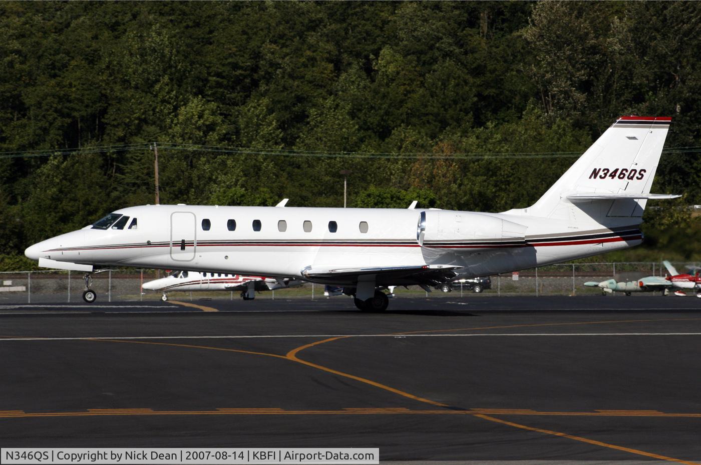 N346QS, 2004 Cessna 680 Citation Sovereign C/N 680-0013, KBFI