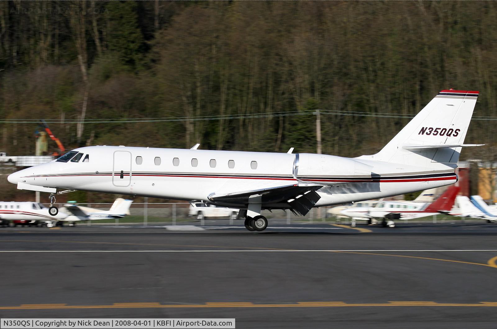 N350QS, 2005 Cessna 680 Citation Sovereign C/N 680-0036, KBFI