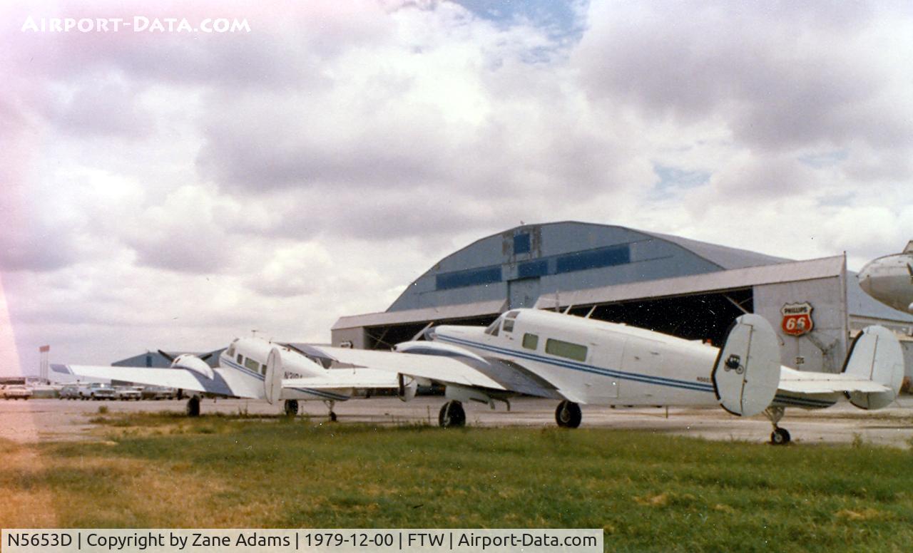 N5653D, 1958 Beech E18S C/N BA-385, D-18 - Turbine Long Nose conversion - SMB Stage Lines at Mecham Field