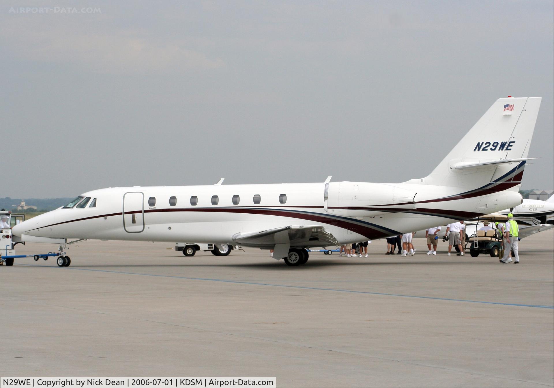 N29WE, 2005 Cessna 680 Citation Sovereign C/N 680-0042, KDSM