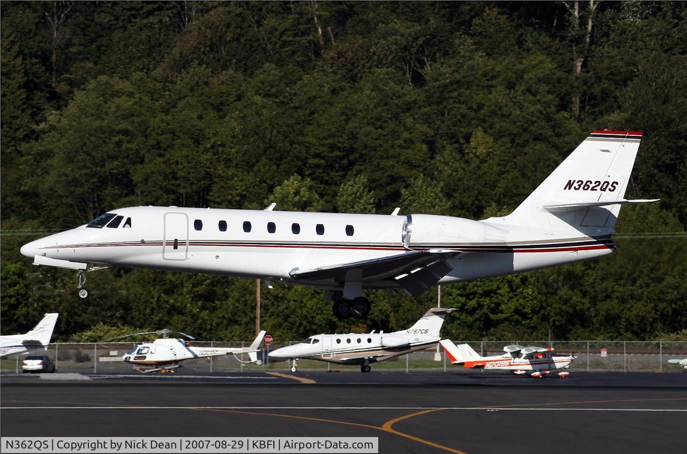 N362QS, 2005 Cessna 680 Citation Sovereign C/N 680-0051, KBFI