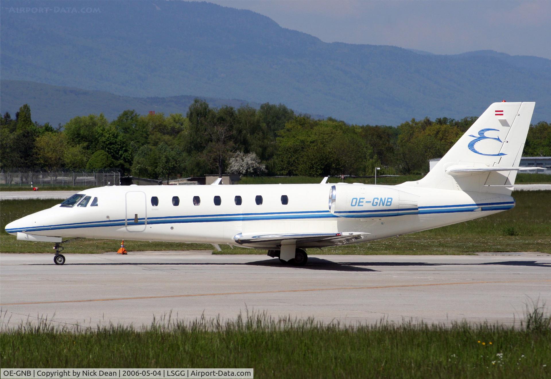 OE-GNB, 2005 Cessna 680 Citation Sovereign C/N 680-0055, LSGG
