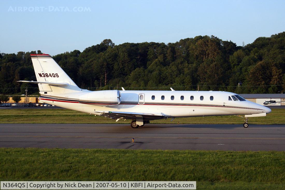 N364QS, 2006 Cessna 680 Citation Sovereign C/N 680-0062, KBFI