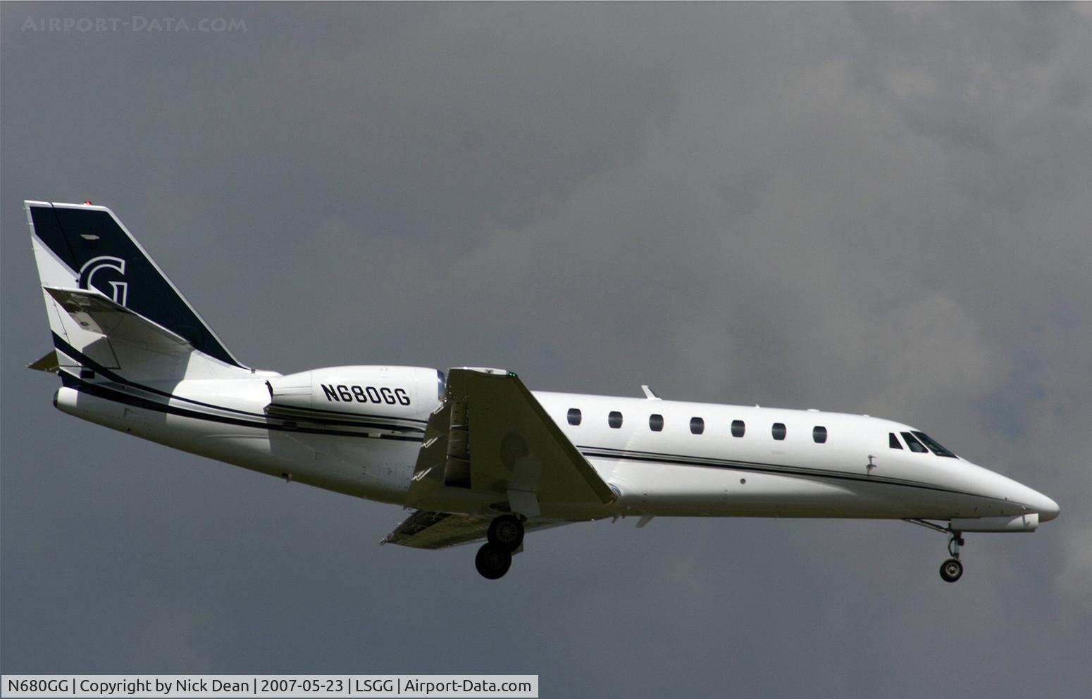 N680GG, 2006 Cessna 680 Citation Sovereign C/N 680-0104, LSGG