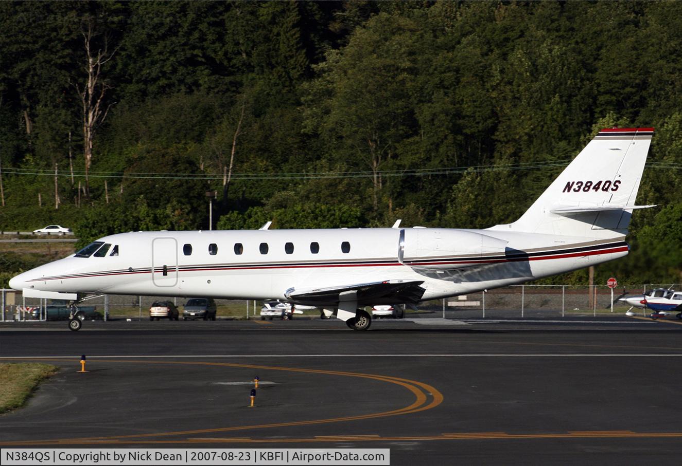 N384QS, 2006 Cessna 680 Citation Sovereign C/N 680-0110, KBFI